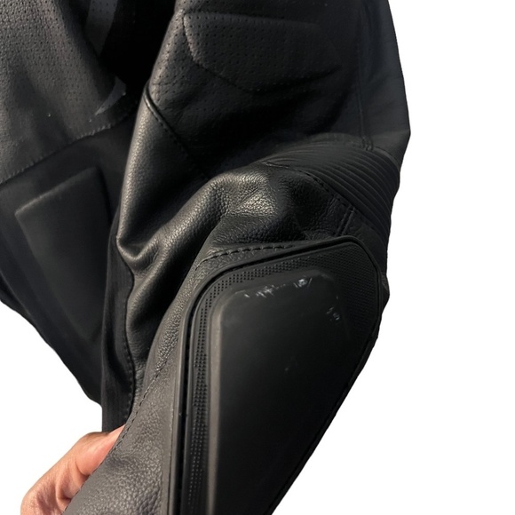 Cortech Apex Mens Leather Motorcycle Jacket Black, Size 2XL, Made In Pakistan - Picture 6 of 16